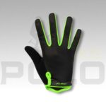GUANTES LARGOS SHELL GW NEGRO AMARILLO NEON - Imagen 2