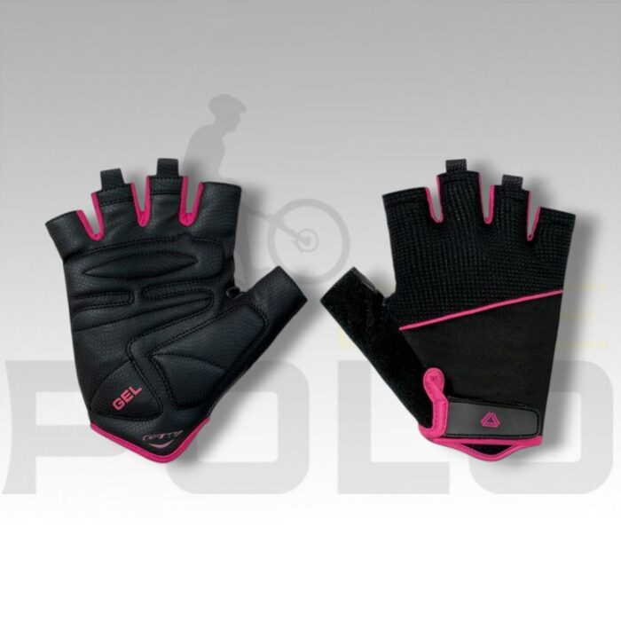 GUANTES CORTOS RANGE GW NEGRO FUCSIA - Imagen 1