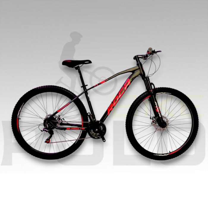 Bicicleta Roca Prado 140 2026 Rin 29 Negro rojo Freno hidraulico - Imagen 1