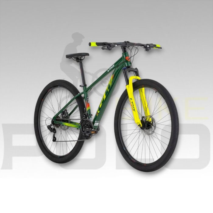 BICICLETA MTB 29 3X7V LYNX ALUMINIO GW VERDE PINO - Imagen 2