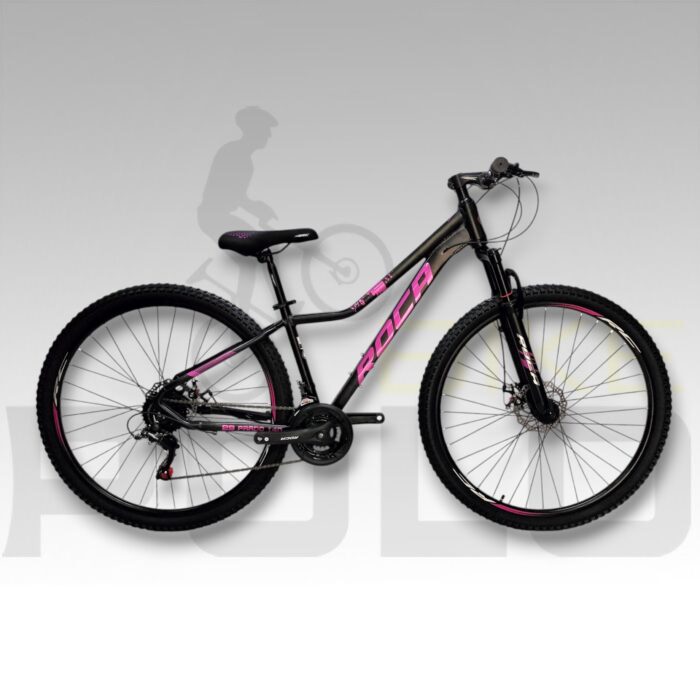 Bicicleta Roca Prado 140 2026 Rin 29 Negro fucsia - Imagen 1