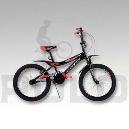 BICICLETA INFANTIL NIÑO 20P MOTO TXT650 GW NEGRO BR - ROJO