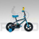 BICICLETA INFANTIL NIÑO 12P FIREMAN GW GRIS AZULADO BR - AZUL PERLA BR