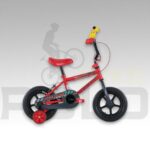 BICICLETA INFANTIL NIÑO 12P FIREMAN GW ROJO BR - GRIS AZULADO BR