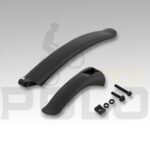 GUARDABARRO MTB CORTO F-60/R-70MM RSD-01A PLASTICOS NEGRO - Imagen 2