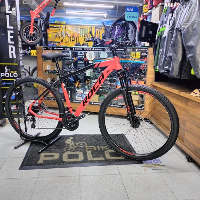 Bicicleta Roca Makalu SX 2026 Rin 29 Rojo negro - Imagen 2