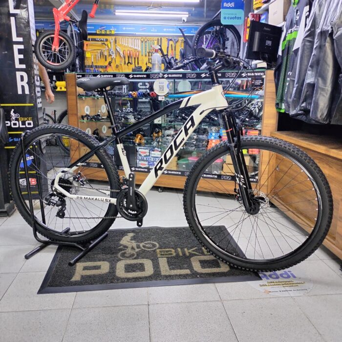 Bicicleta Roca Makalu SX 2026 Rin 29 Blanco negro - Imagen 2