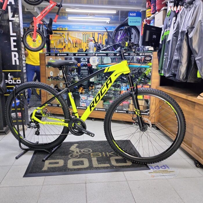 Bicicleta Roca Makalu SX 2026 Rin 29 Amarillo neón - Imagen 2