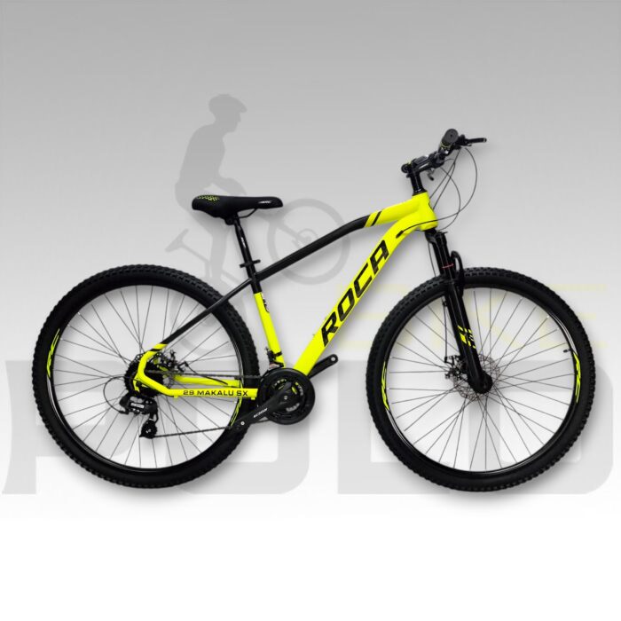 Bicicleta Roca Makalu SX 2026 Rin 29 Amarillo neón - Imagen 1