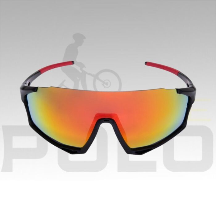 GAFAS CALVERT FULL COLOR GW NEGRO ROJO - Imagen 2