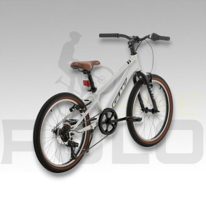 BICICLETA INFANTIL NIÑO 24P 7VEL SPEEDO ACERO GW BLANCO - Imagen 3