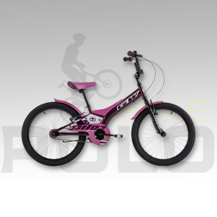 BICICLETA INFANTIL NIÑO 20P PILOT 100 GW MORADO CIRUELA - Imagen 1